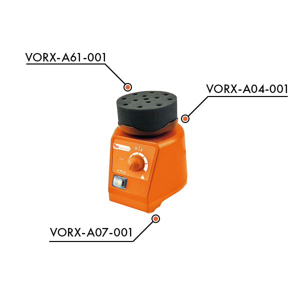 AGITATEUR VORTEX, AVEC CONTRÔLE DE VITESSE, V05 – Image 3