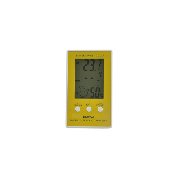 Thermomètre numérique, intérieur/extérieur DC105 - Labbox Export (FR)