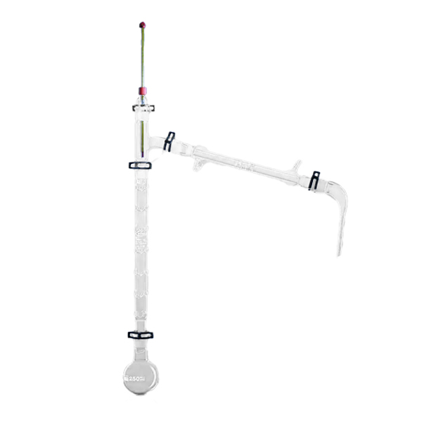 ENSEMBLE DE DISTILLATION FRACTIONNAIRE (AVEC COLONNE DE VIGREUX) – Image 2