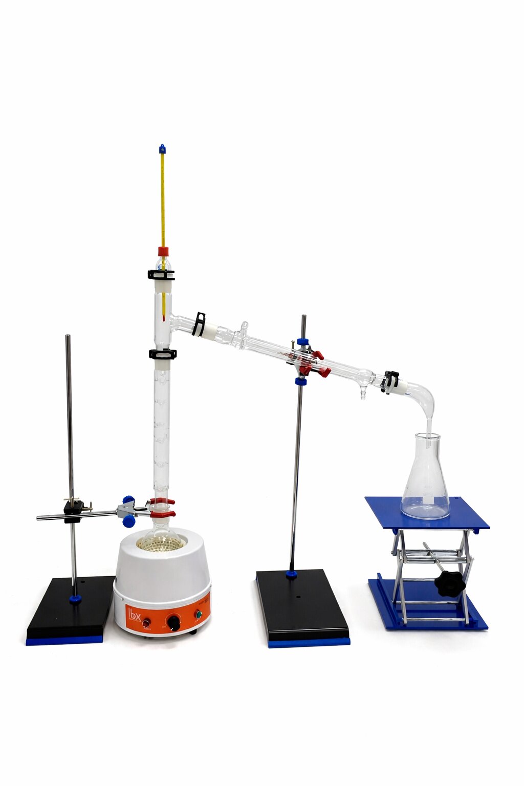 ENSEMBLE DE DISTILLATION FRACTIONNAIRE (AVEC COLONNE DE VIGREUX) – Image 3