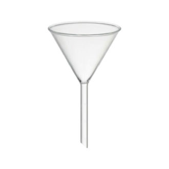 Entonnoir De Remplissage Pyrex Corning 147mm - Angle 60°, Tige Courte - Occasion Avec Petites ébréchures