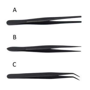 PINCE DE LABORATOIRE REVÊTUE DE PTFE