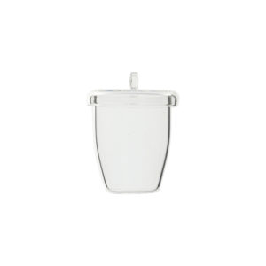 CREUSET EN QUARTZ TRANSPARENT