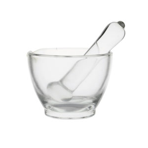 MORTIER AVEC PILON EN VERRE PREMIUM LINE